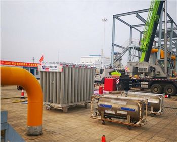  重鋼L26煤氣管道儲(chǔ)罐氮?dú)庵脫Q工程完工